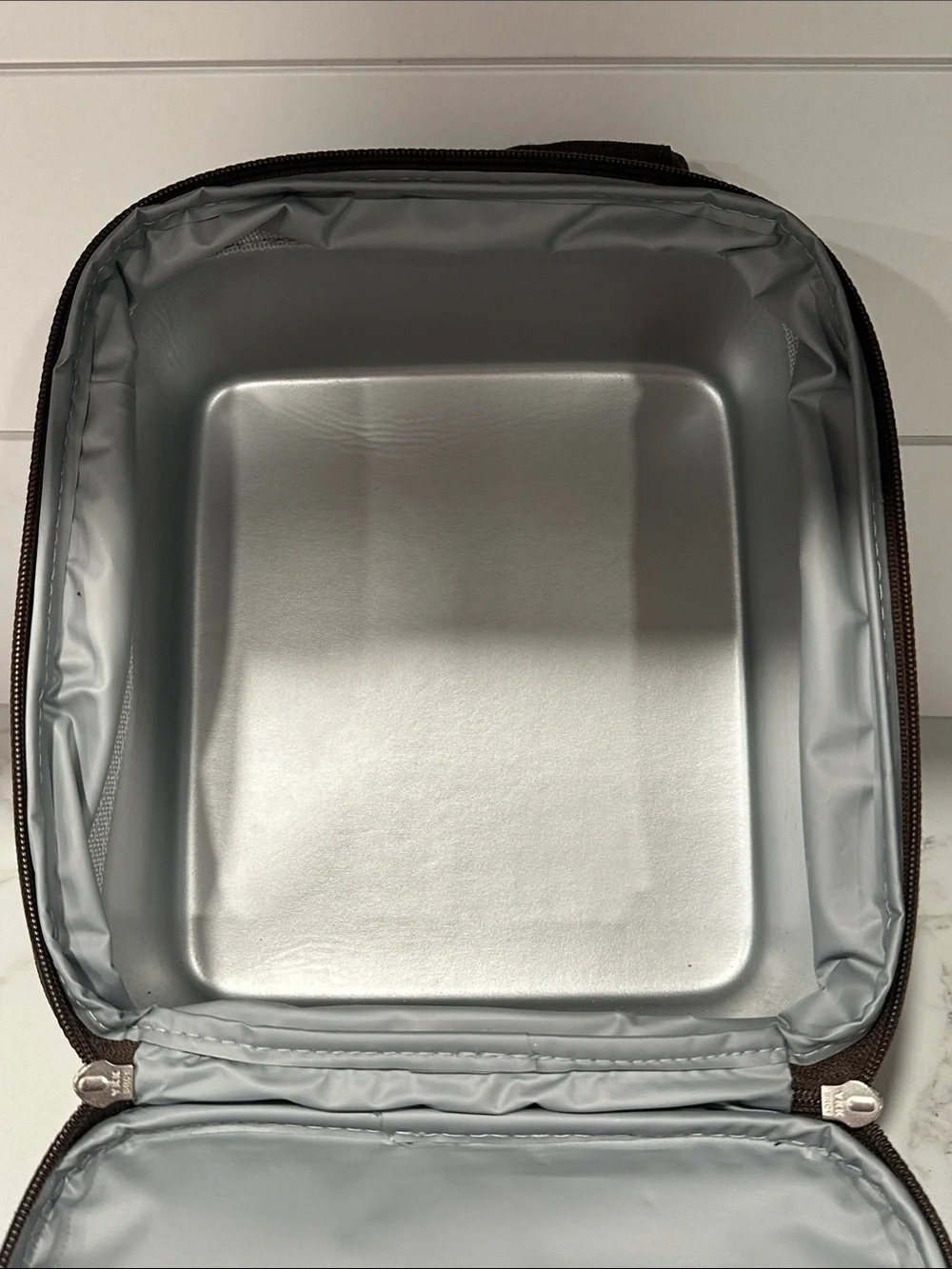 Pottery Barn Teen Gear Up Lunch Box RETIRED Vibrant Multi Color Leaf Print
